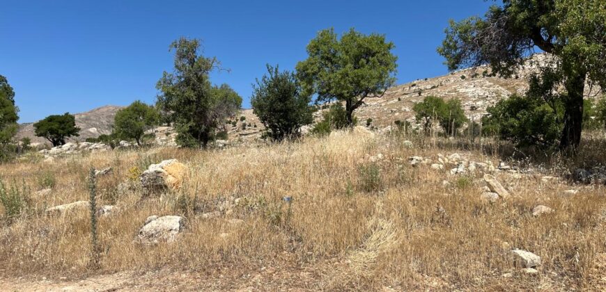 zahle Qaa Er Rim land 802 sqm for sale Ref#6459