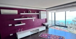 Sahel Alma luxurious fully furnished real duplex for sale panoramic sea view #6456