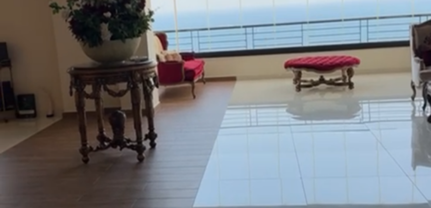 Sahel Alma luxurious fully furnished real duplex for sale panoramic sea view #6456