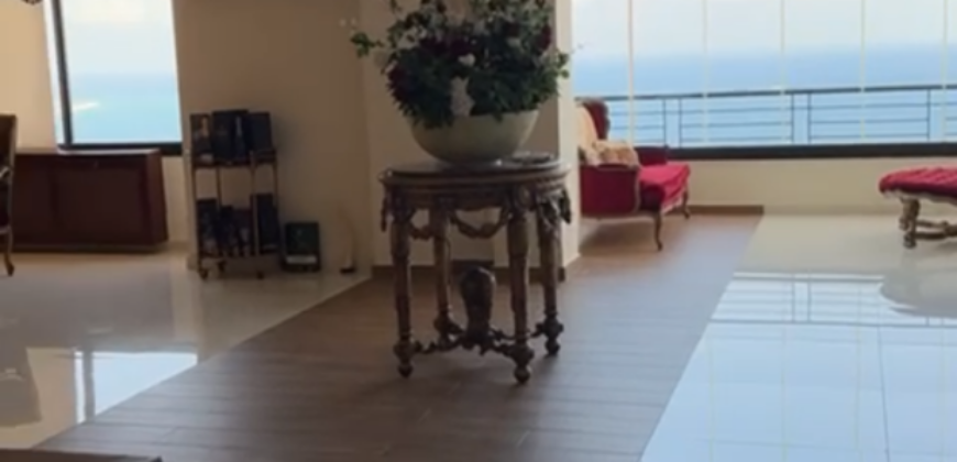 Sahel Alma luxurious fully furnished real duplex for sale panoramic sea view #6456