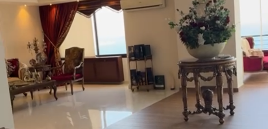 Sahel Alma luxurious fully furnished real duplex for sale panoramic sea view #6456