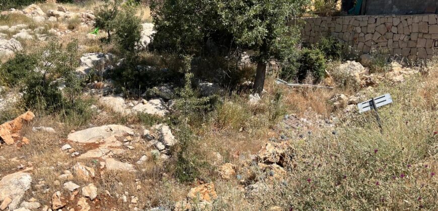 zahle Qaa Er Rim land 826 sqm for sale Ref#6458