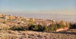 zahle dhour land 1295 sqm for sale panoramic view Ref#6454