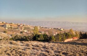 zahle dhour land 1295 sqm for sale panoramic view Ref#6454