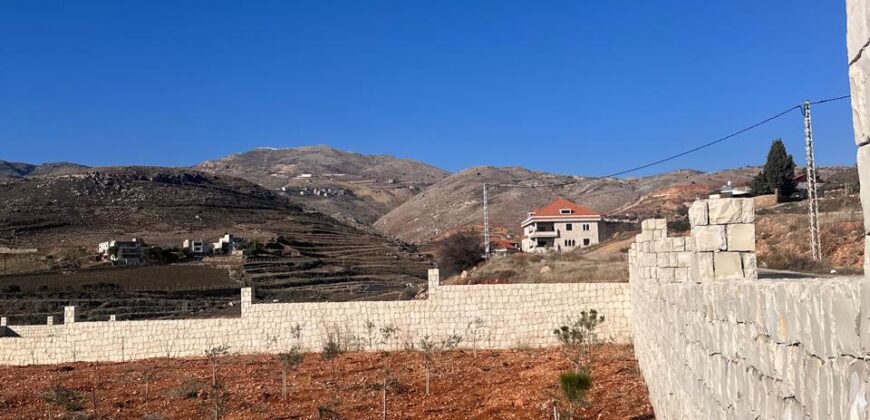 zahle ommol land 1710 sqm with construction permit, planted trees #6479