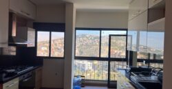 bsalim luxurious furnished apartment + 30m terrace, panoramic sea view #6499