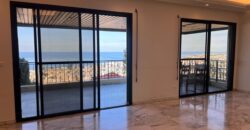 bsalim luxurious furnished apartment + 30m terrace, panoramic sea view #6499