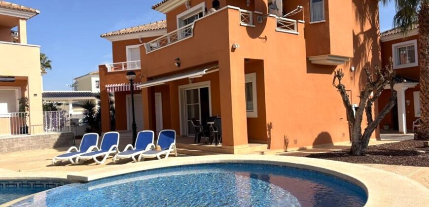 Spain Murcia Get your residency! villa 2 floors in a gated community SVM720712