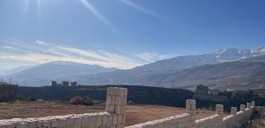 zahle ommol land 1710 sqm with construction permit, planted trees #6479