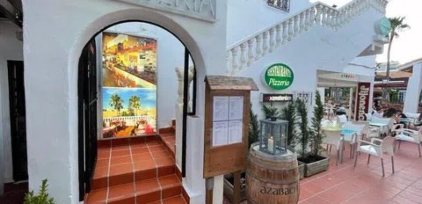 Spain equipped pizzeria with 2 terraces, exceptional location RML-02488