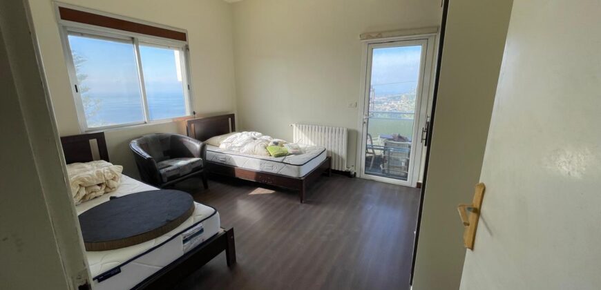 fatqa apartment for sale panoramic sea and mountain view Ref#6510