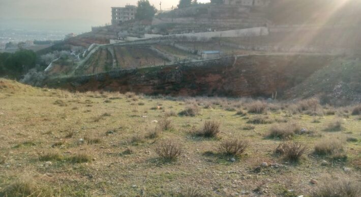 aradi zahle land 1419 sqm open view for sale Ref#6515