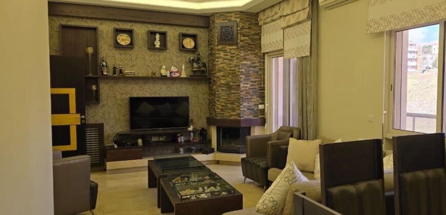 zahle fully furnished apartment +38 sqm terrace, stargate area #6609