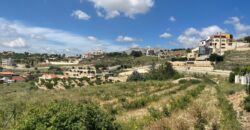 zahle dhour land 1300 sqm for sale panoramic view #6615