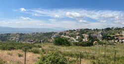 zahle dhour land 1300 sqm for sale panoramic view #6615