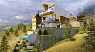 zaarour luxury chalets with private garden & shared pool, payment facility #6604