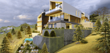 zaarour luxury chalets with private garden & shared pool, payment facility #6604