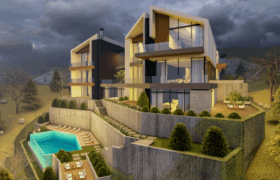 zaarour luxury chalets with shared pool, payment facility #6605