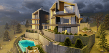 zaarour luxury chalets with shared pool, payment facility #6605