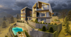 zaarour luxury chalets with private garden & shared pool, payment facility #6603