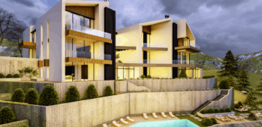 zaarour luxury chalets with private garden & shared pool, payment facility #6603
