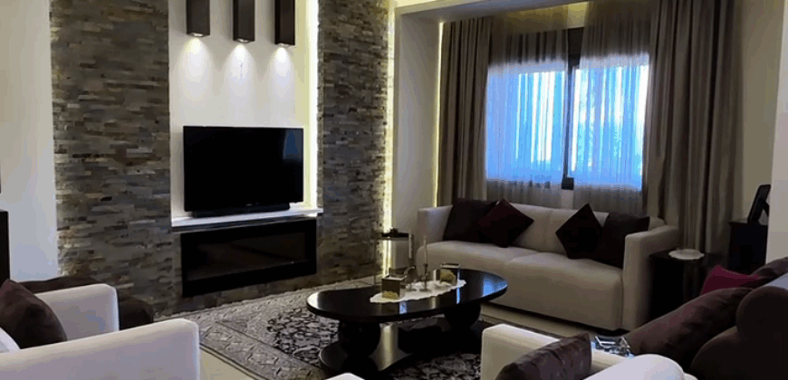 aoukar luxurious duplex fully decorated 150 sqm + 300 sqm roof, sea view #6627