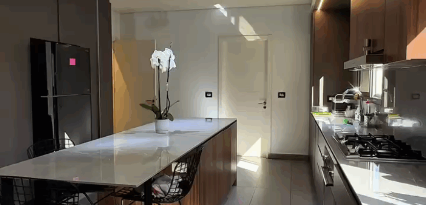 aoukar luxurious duplex fully decorated 150 sqm + 300 sqm roof, sea view #6627