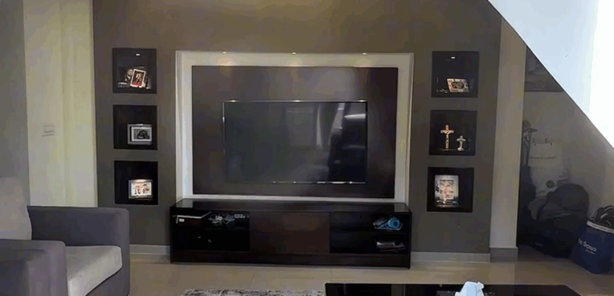 aoukar luxurious duplex fully decorated 150 sqm + 300 sqm roof, sea view #6627