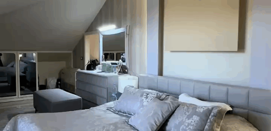 aoukar luxurious duplex fully decorated 150 sqm + 300 sqm roof, sea view #6627