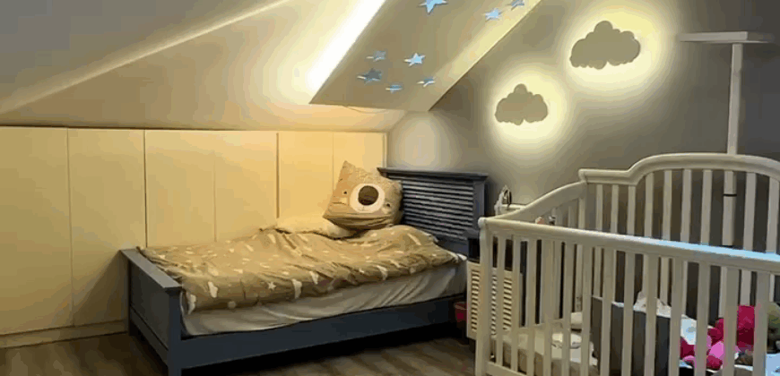 aoukar luxurious duplex fully decorated 150 sqm + 300 sqm roof, sea view #6627