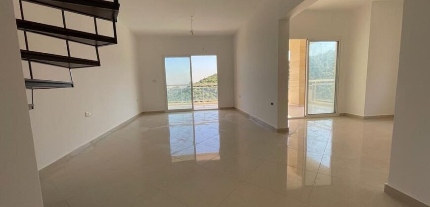 bouar semi furnished duplex + terrace for rent, sea & mountain view #6647