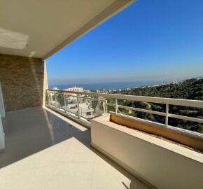 bouar semi furnished duplex + terrace for rent, sea & mountain view #6647
