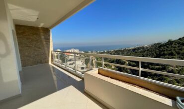 bouar semi furnished duplex + terrace for rent, sea & mountain view #6647