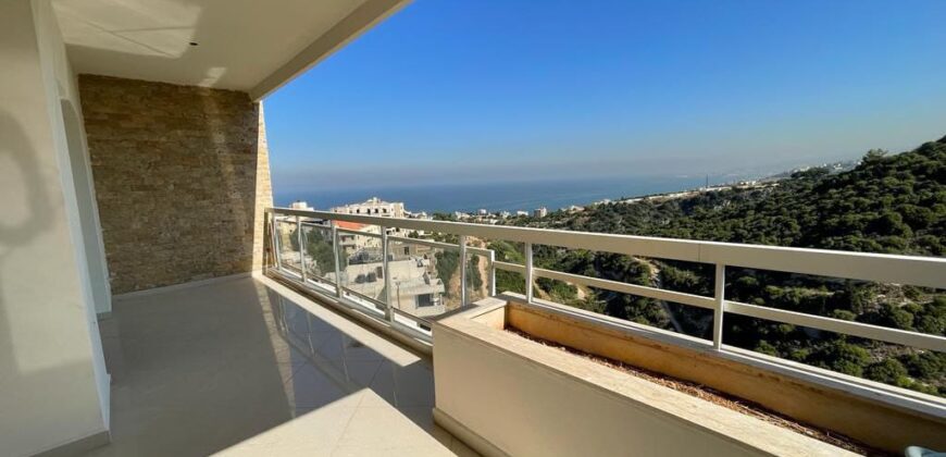 bouar semi furnished duplex + terrace for rent, sea & mountain view #6647