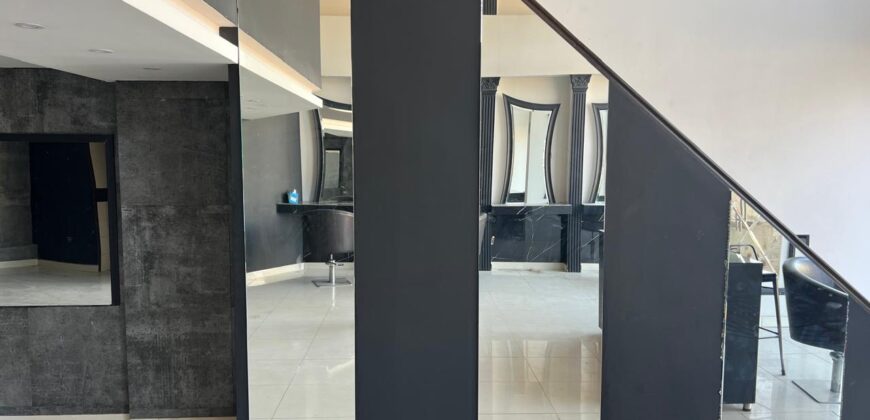 haouch el omara stargate area fully decorated shop 155 sqm for sale #6645