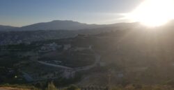zahle land 1266 sqm, panoramic view of the city #6671