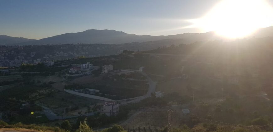 zahle land 1266 sqm, panoramic view of the city #6671