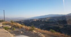 zahle land 1266 sqm, panoramic view of the city #6671