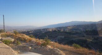 zahle land 1266 sqm, panoramic view of the city #6671