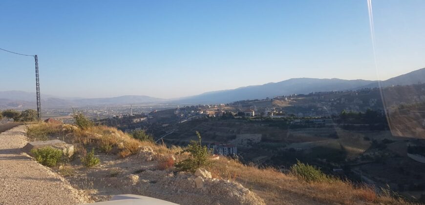 zahle land 1266 sqm, panoramic view of the city #6671