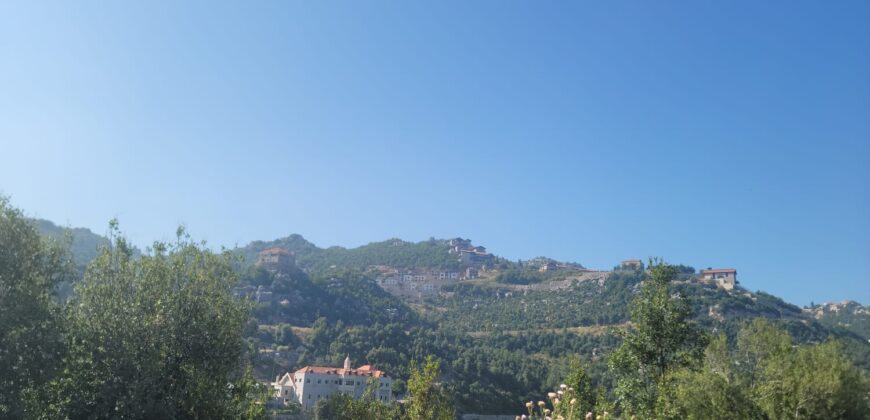 achkout land 1228 sqm for sale open mountain view #6680
