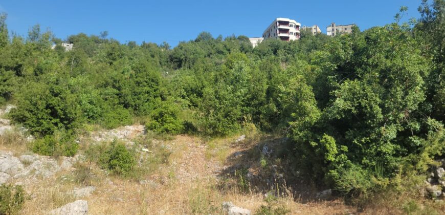 achkout land 1228 sqm for sale open mountain view #6680