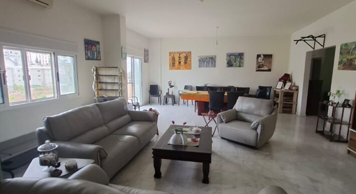 dik el mehdi fully furnished apartment ground floor 160 sqm for rent #6688