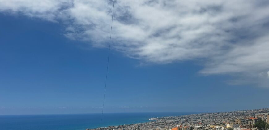 Jbeil Mastita apartment 145 sqm for sale open sea view prime location #6695