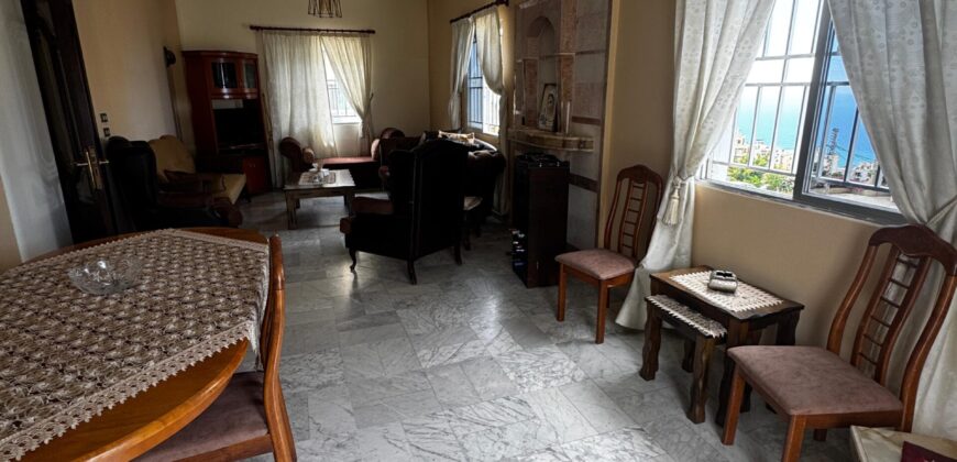 Jbeil Mastita apartment 145 sqm for sale open sea view prime location #6695