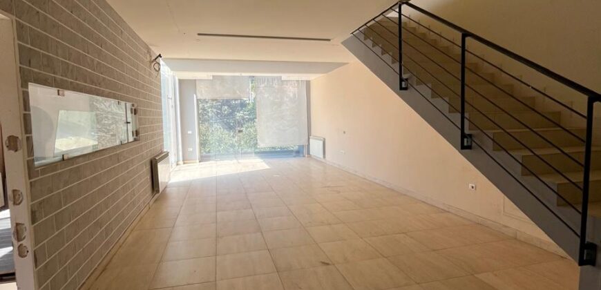 zahle boulevard shop 165 sqm two floors for rent prime location #6691