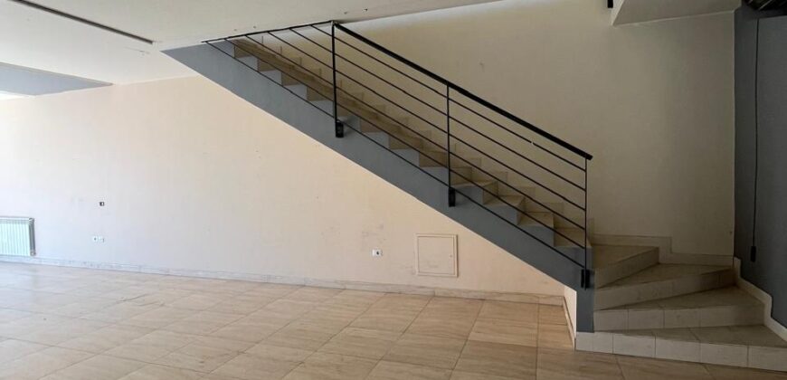 zahle boulevard shop 165 sqm two floors for rent prime location #6691
