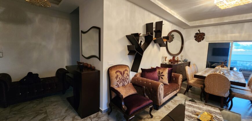 Qartaboun Jbeil fully furnished apartment for rent, sea view #6701