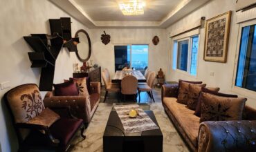 Qartaboun Jbeil fully furnished apartment for rent, sea view #6701