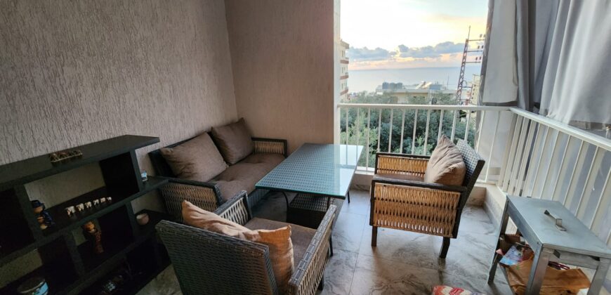 Qartaboun Jbeil fully furnished apartment for rent, sea view #6701
